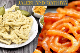 Jalebi and Gathiya