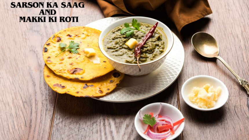 Sarson Ka Saag and Makki Ki Roti