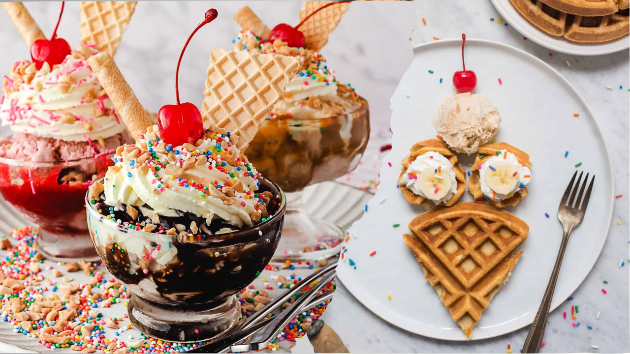 Waffles & Ice Cream