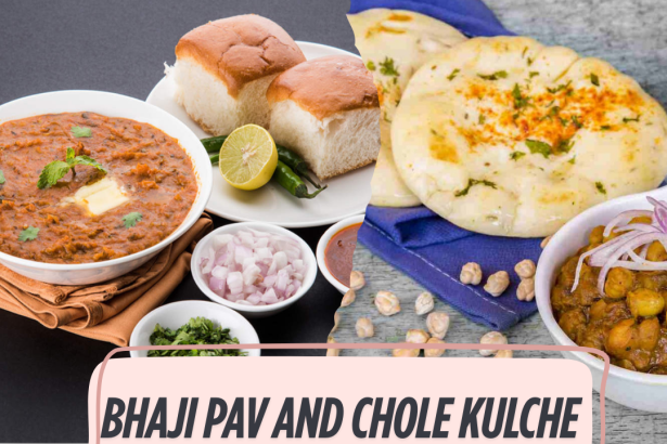 Bhaji Pav and Chole Kulche