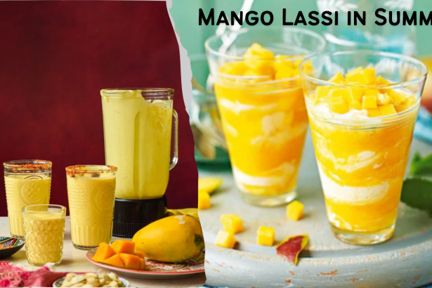 Mango Lassi in Summer