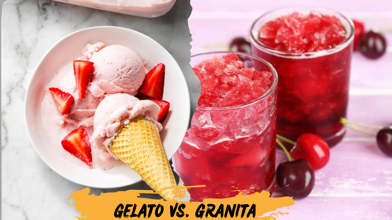 Gelato vs. Granita