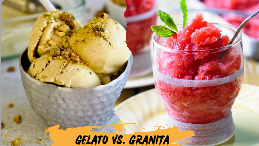 Gelato vs. Granita