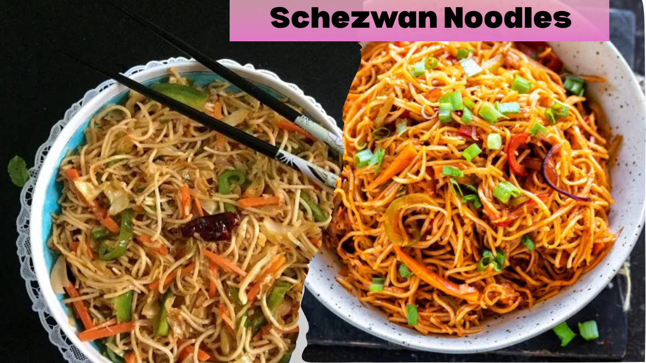 Schezwan Noodles at Home