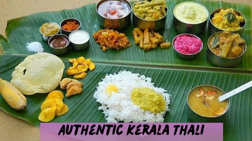 Authentic Kerala Thali