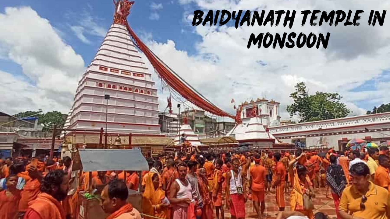 Baidyanath Temple in Monsoon