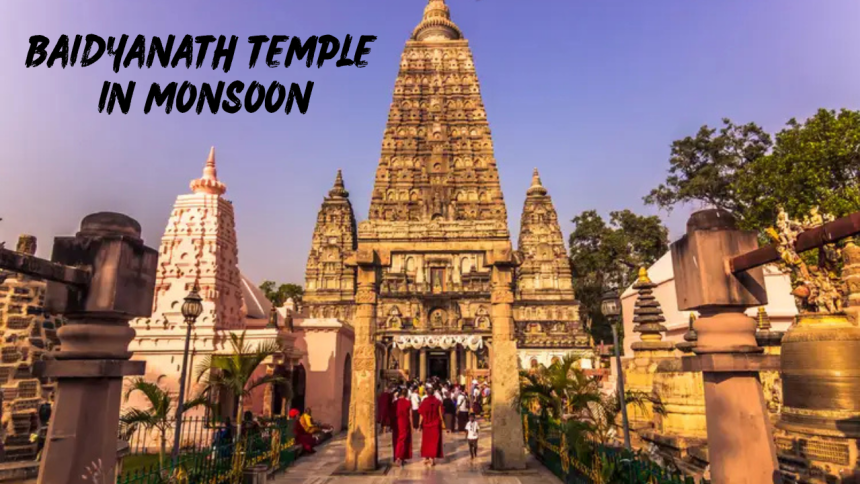 Baidyanath Temple in Monsoon