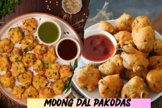Moong Dal Pakodas Recipe
