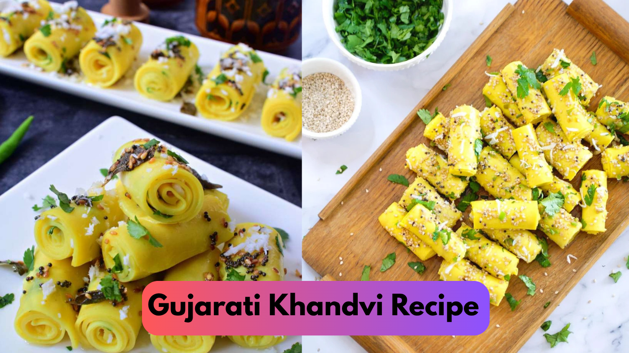 Gujarati Khandvi Recipe