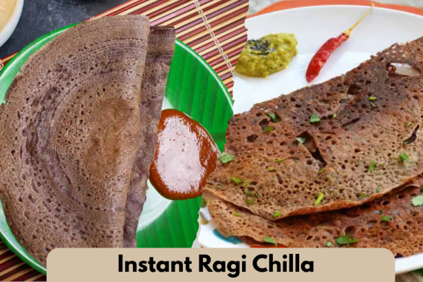 Instant Ragi Chilla Recipe