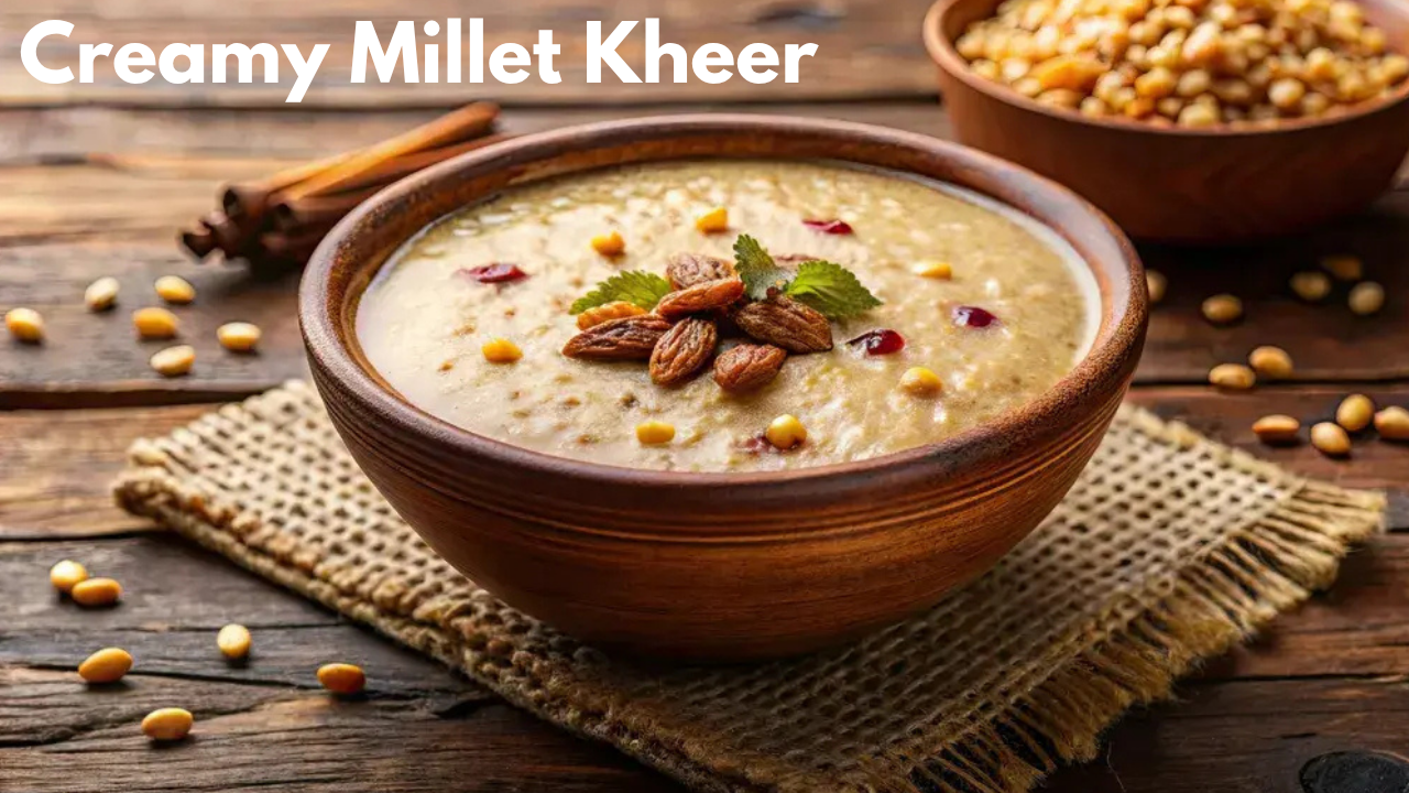Creamy Millet Kheer Recipe