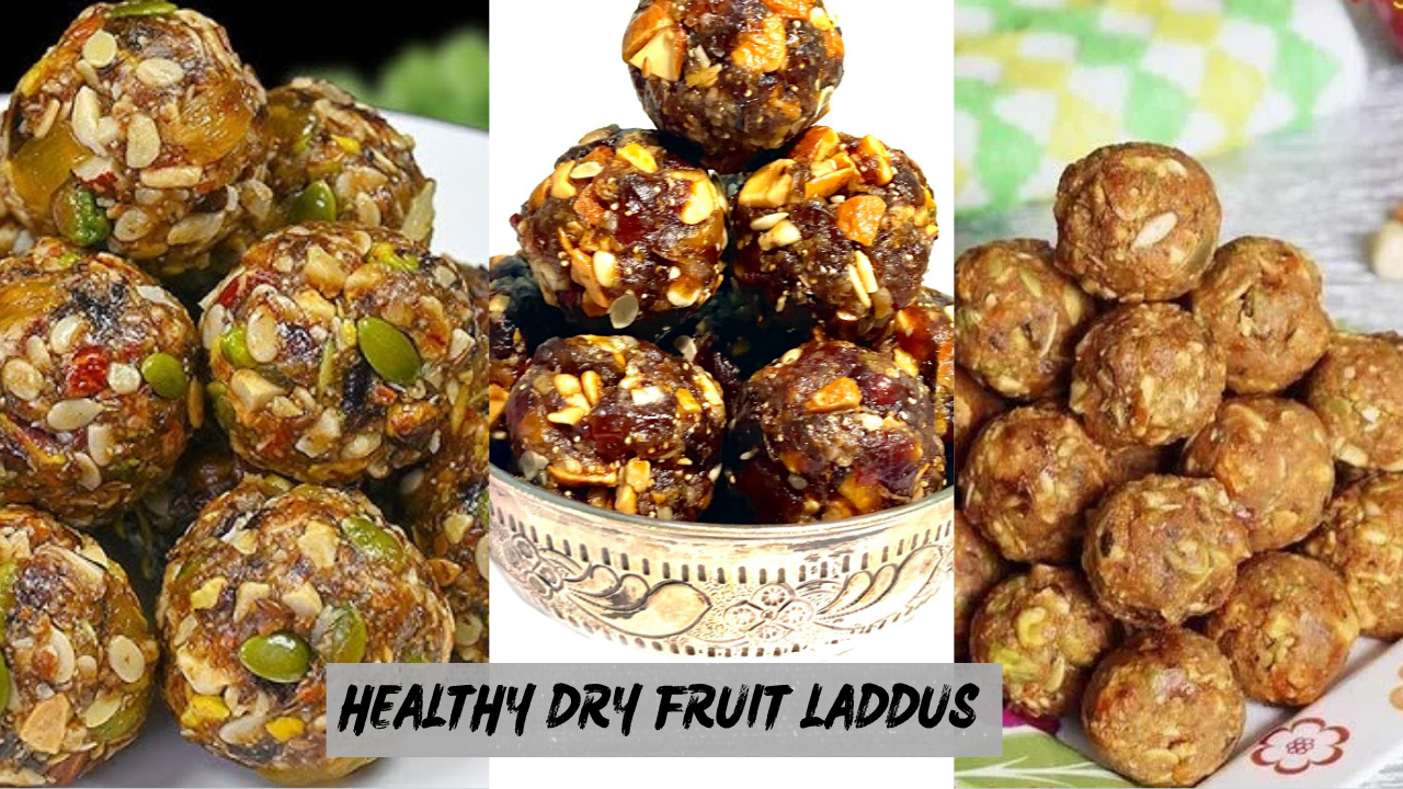 Healthy Dry Fruit Laddus