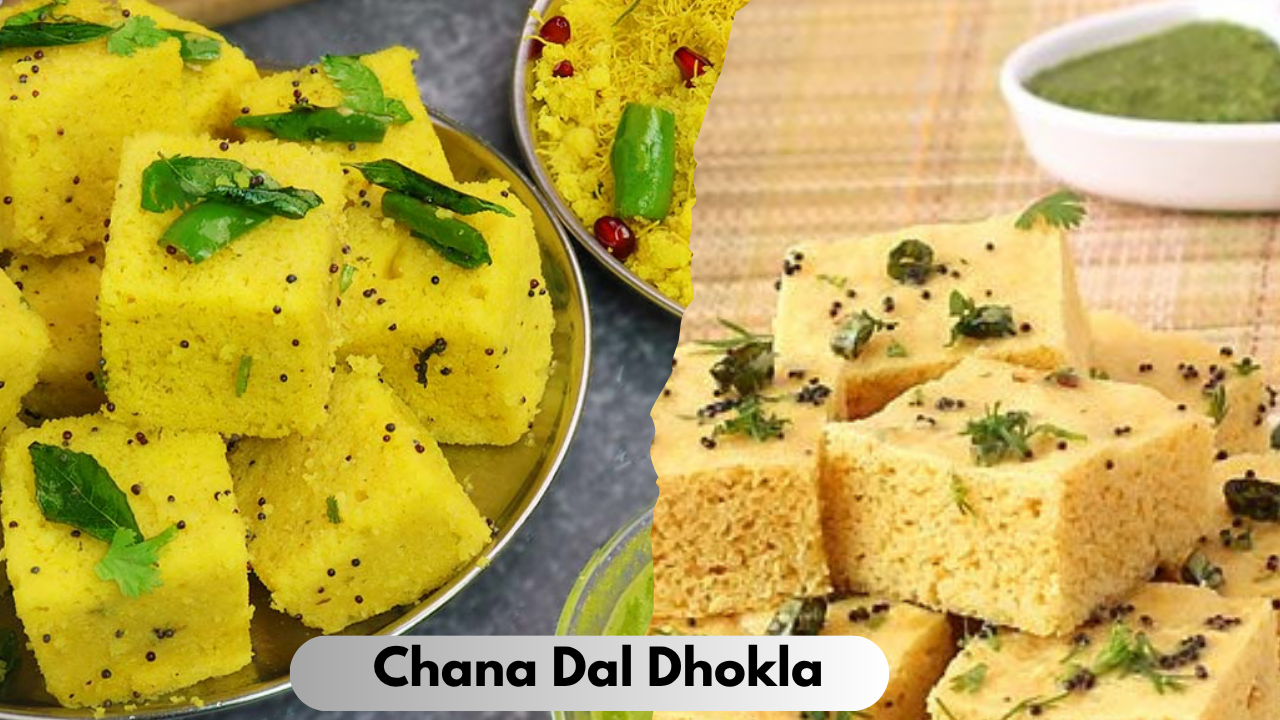 Healthy Gujarati Chana Dal Dhokla