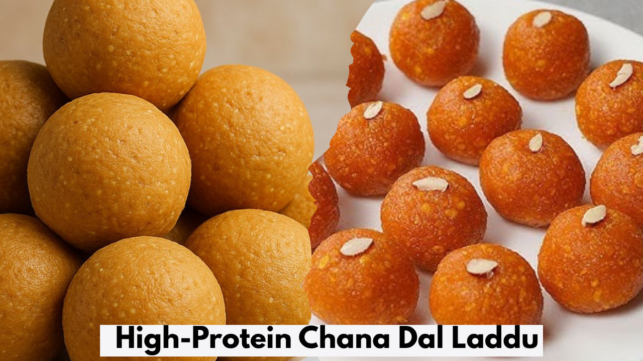 High-Protein Chana Dal Laddu