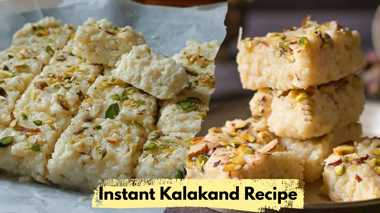 Instant Kalakand Recipe