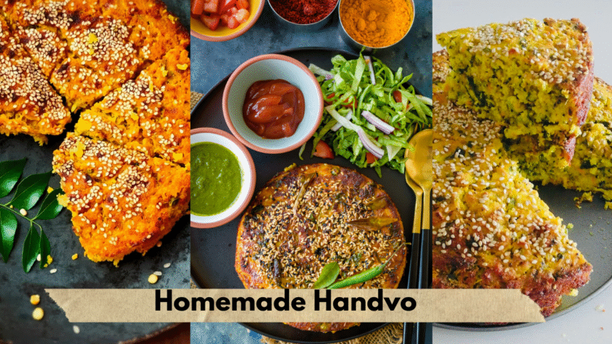 Homemade Handvo Recipe