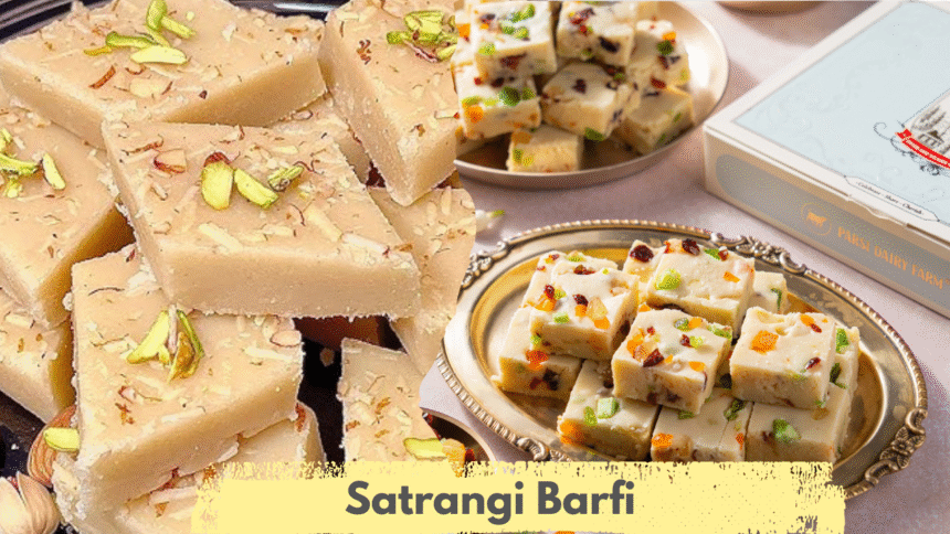 Satrangi Barfi Recipe
