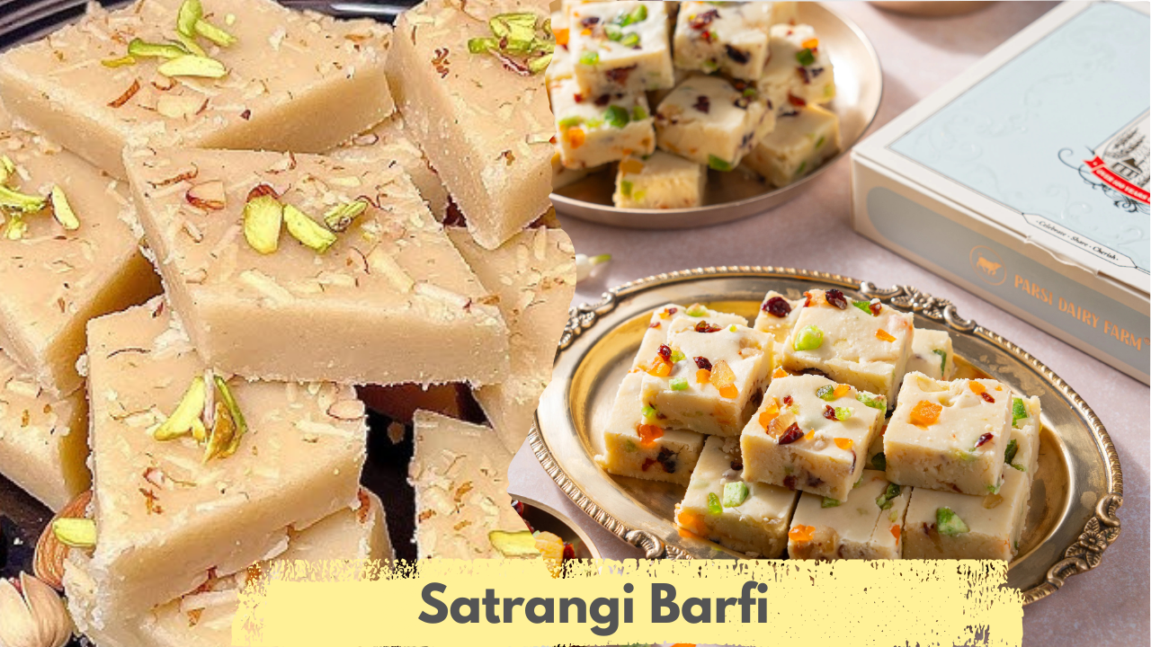Satrangi Barfi Recipe