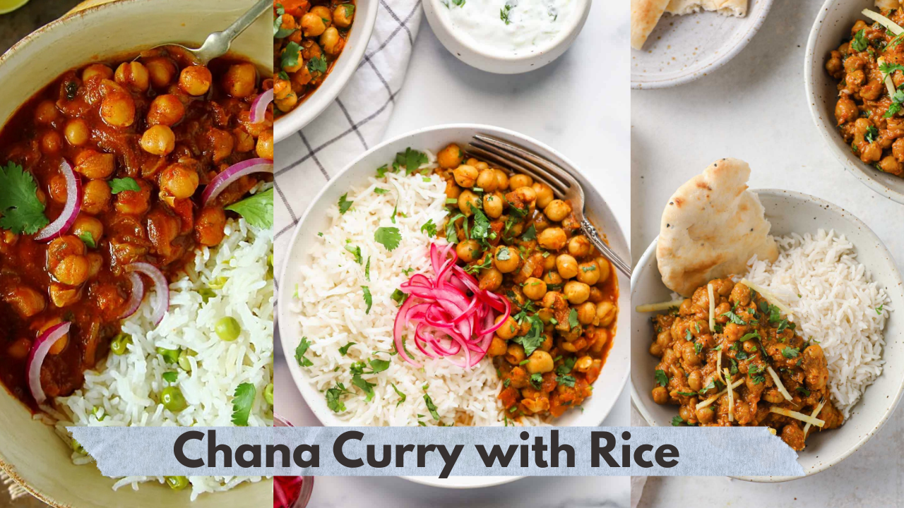 Chana Curry with Rice