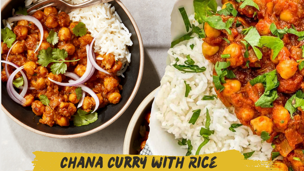 Chana Curry with Rice