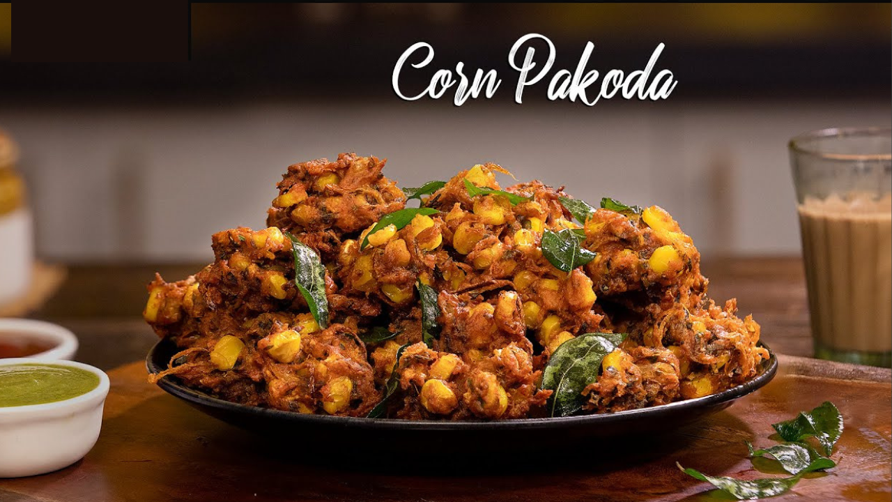 Crispy Corn Pakodas