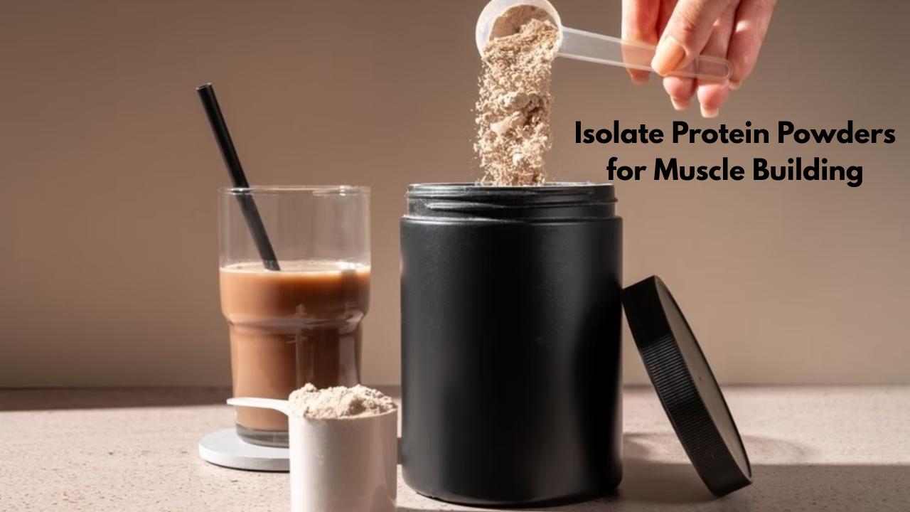 Isolate Protein Powders for Muscle Building