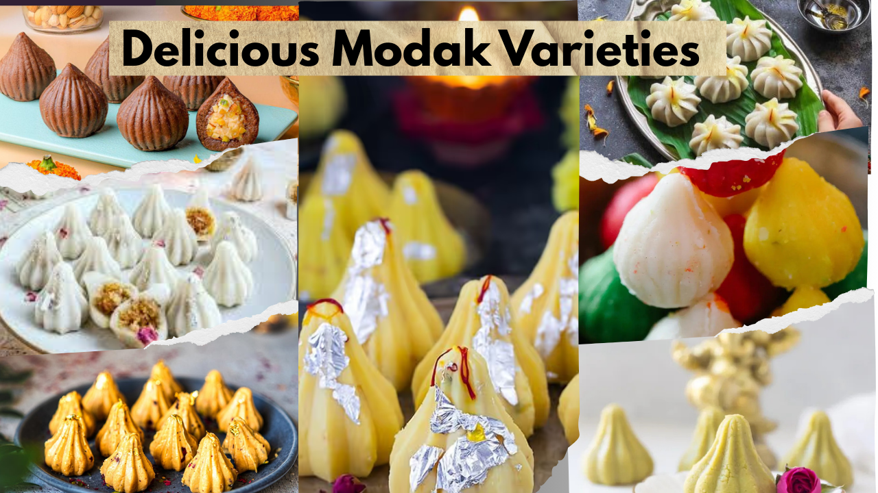 Delicious Modak Varieties