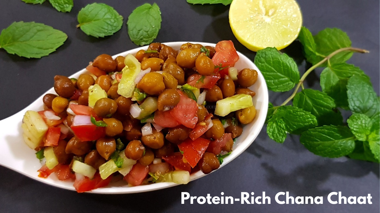 Protein-Rich Chana Chaat