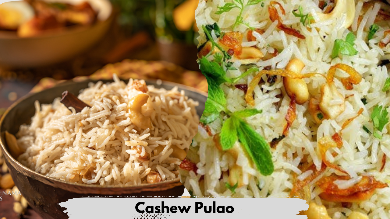 Cashew Pulao Recipe