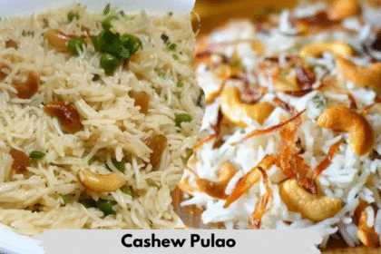Cashew Pulao Recipe