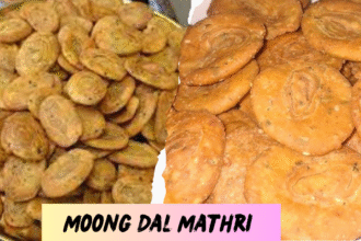 Moong Dal Mathri Recipe