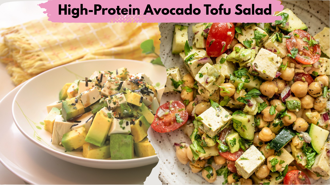 High-Protein Avocado Tofu Salad