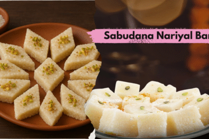 Sabudana Nariyal Barfi Recipe