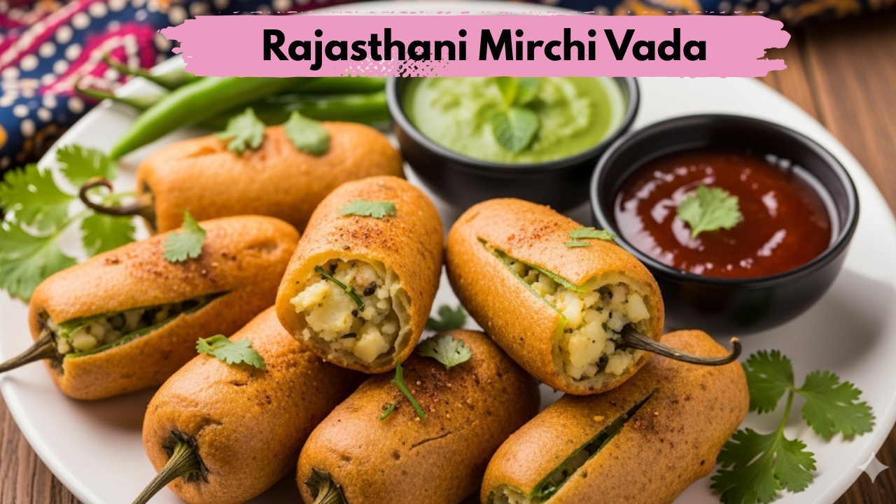 Rajasthani Mirchi Vada Recipe