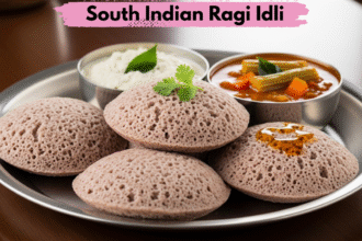 South Indian Ragi Idli Recipe