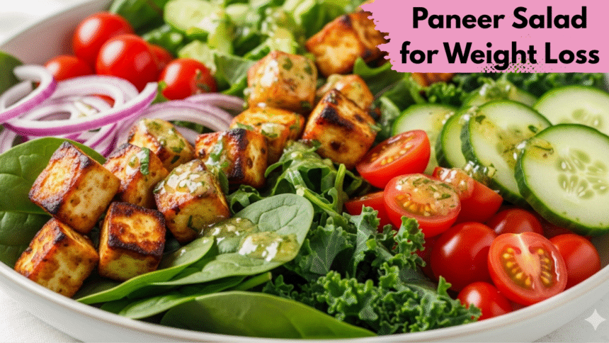 Paneer Salad for Weight Loss