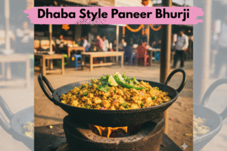 Dhaba Style Paneer Bhurji