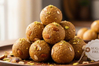Sugar Free Besan Ladoo
