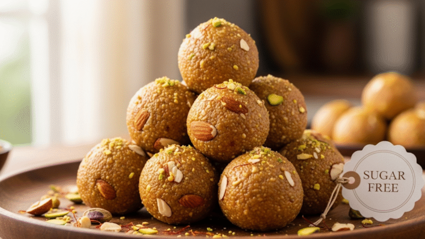Sugar Free Besan Ladoo