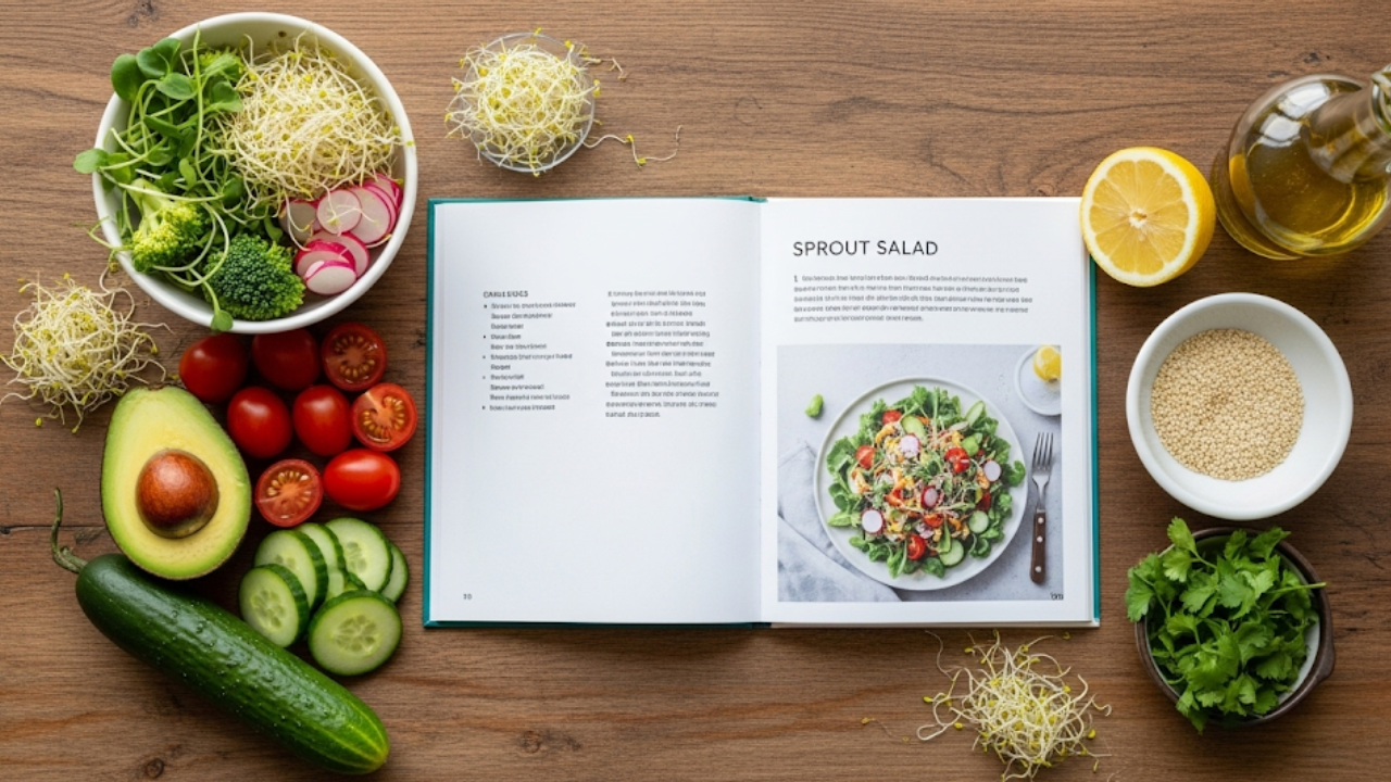 Sprout Salad Recipe 