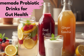 Homemade Probiotic Drinks for Gut Health