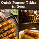 Quick Paneer Tikka in Oven