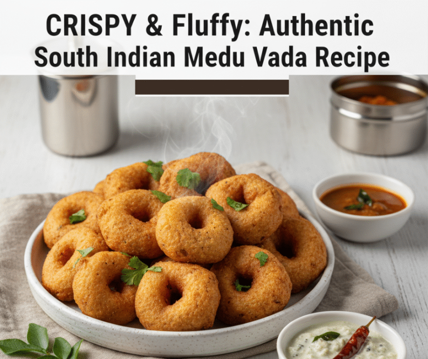 South Indian Medu Vada Recipe