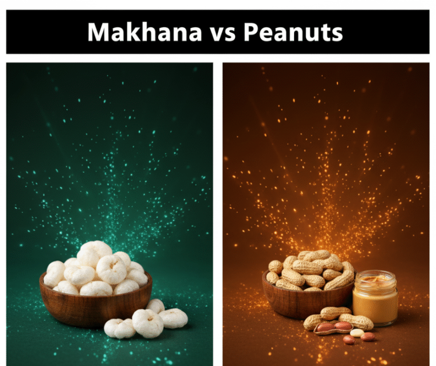 Makhana vs Peanuts