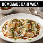 Homemade Dahi Vada