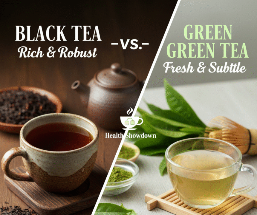 Black Tea vs Green Tea