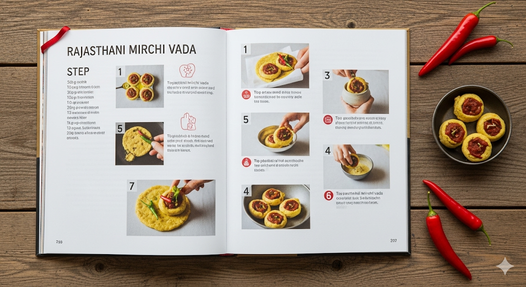 Rajasthani Mirchi Vada Recipe