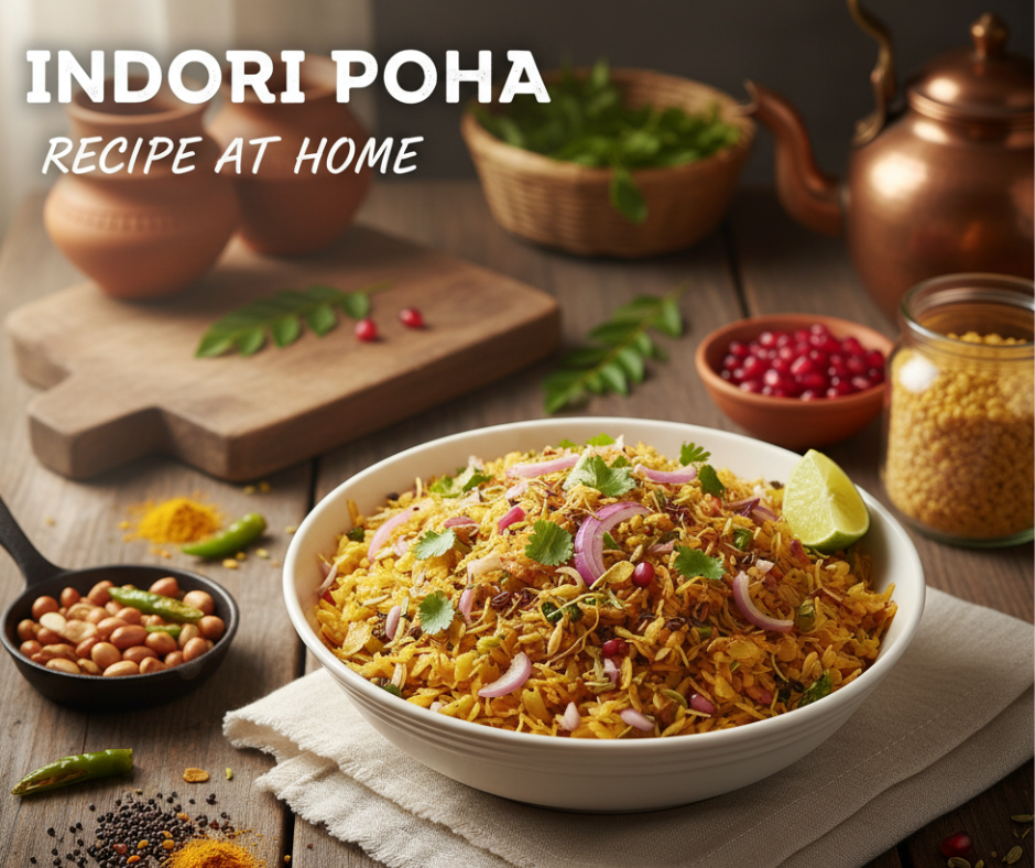 Indori Poha Recipe at Home