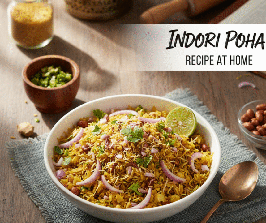 Indori Poha Recipe at Home