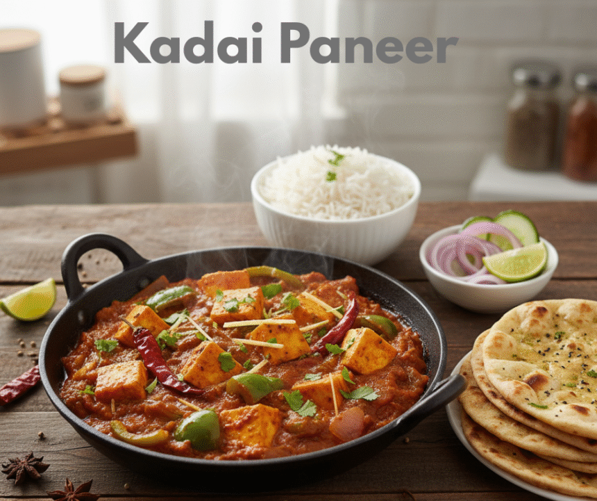 Kadai Paneer Recipe